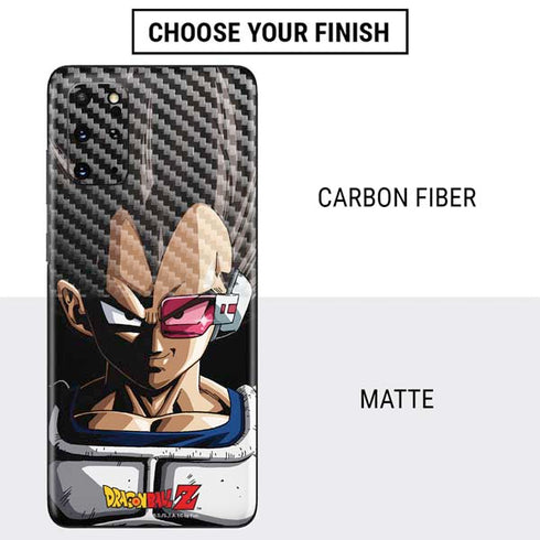 Dragon Ball Z Vegeta Portrait Galaxy S20 Plus Skin